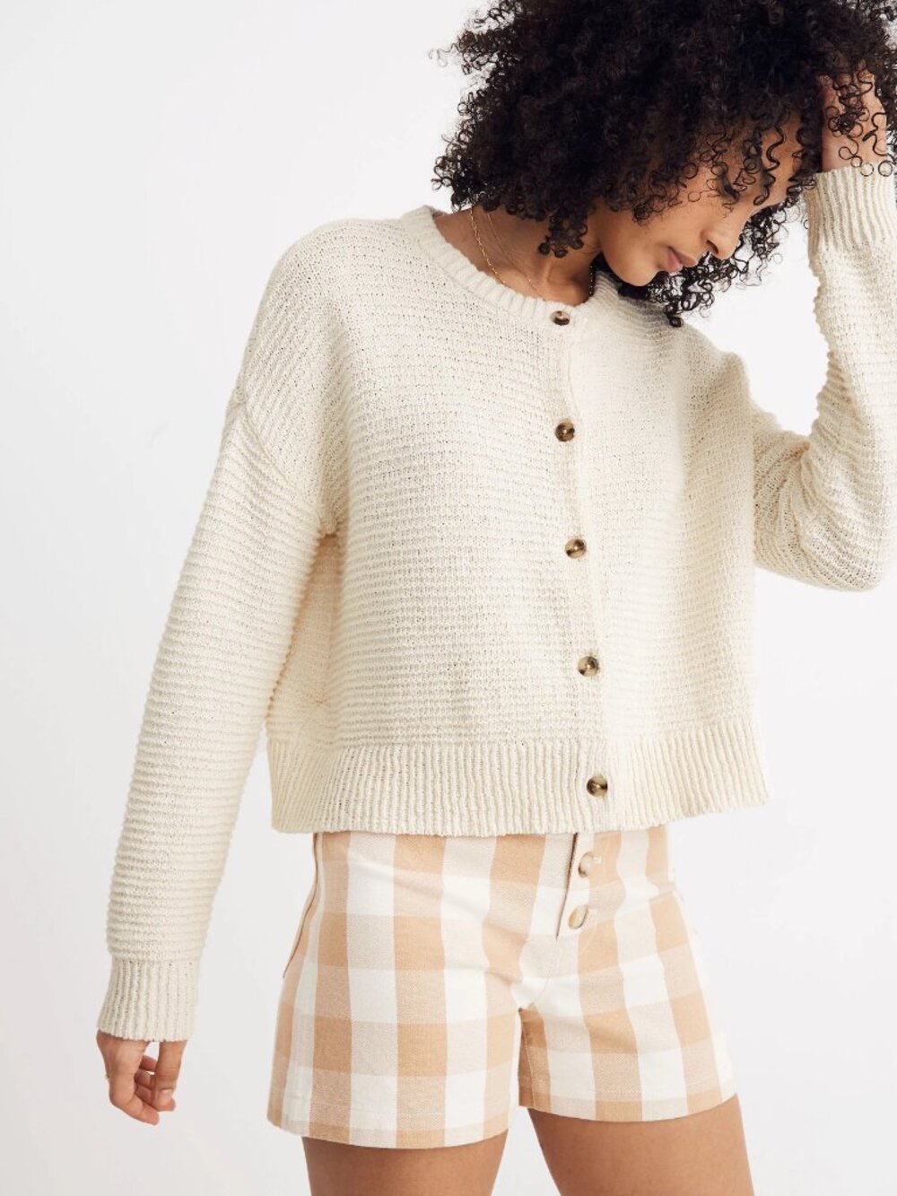 Madewell Deville Cardigan Sweater Large NWT